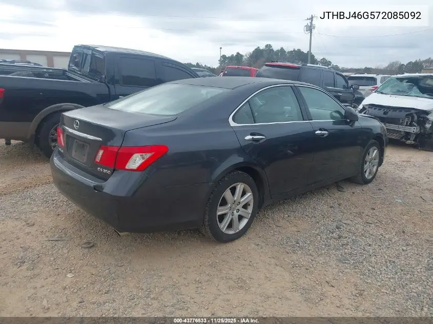 JTHBJ46G572085092 2007 Lexus Es 350