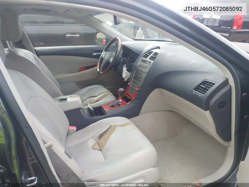 JTHBJ46G572085092 2007 Lexus Es 350
