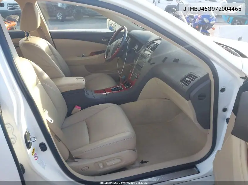 JTHBJ46G972004465 2007 Lexus Es 350