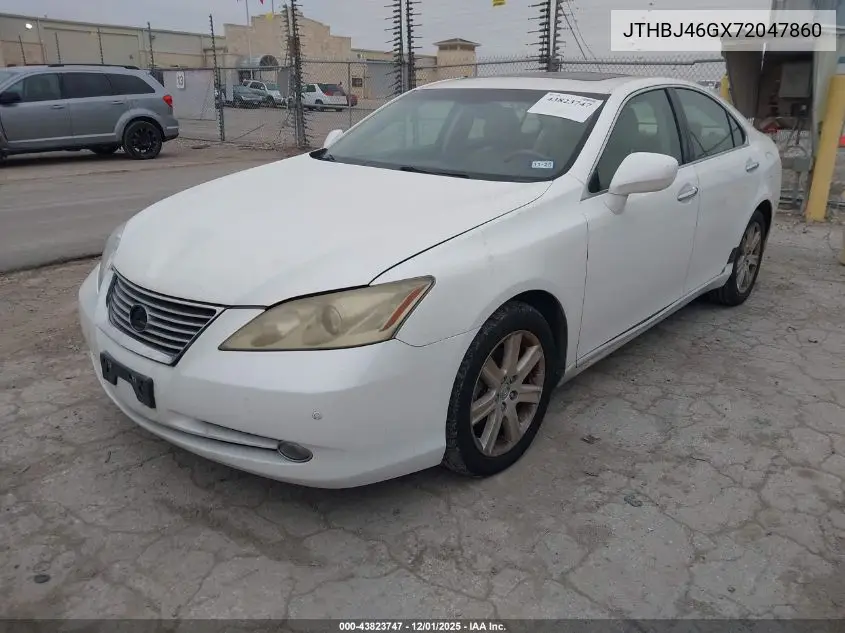 JTHBJ46GX72047860 2007 Lexus Es 350
