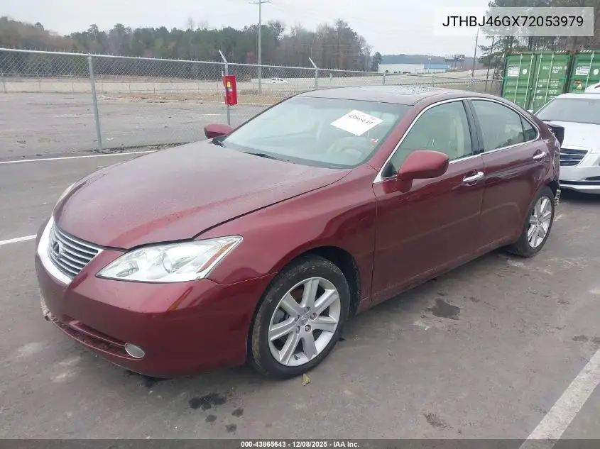 JTHBJ46GX72053979 2007 Lexus Es 350