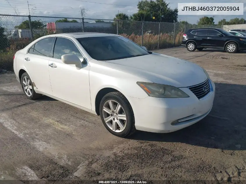JTHBJ46G372005904 2007 Lexus Es 350