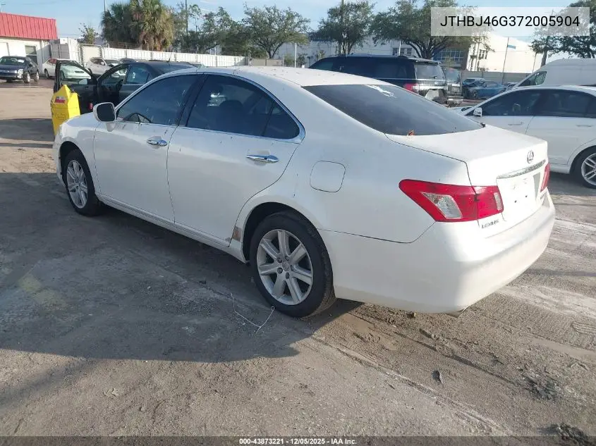 JTHBJ46G372005904 2007 Lexus Es 350