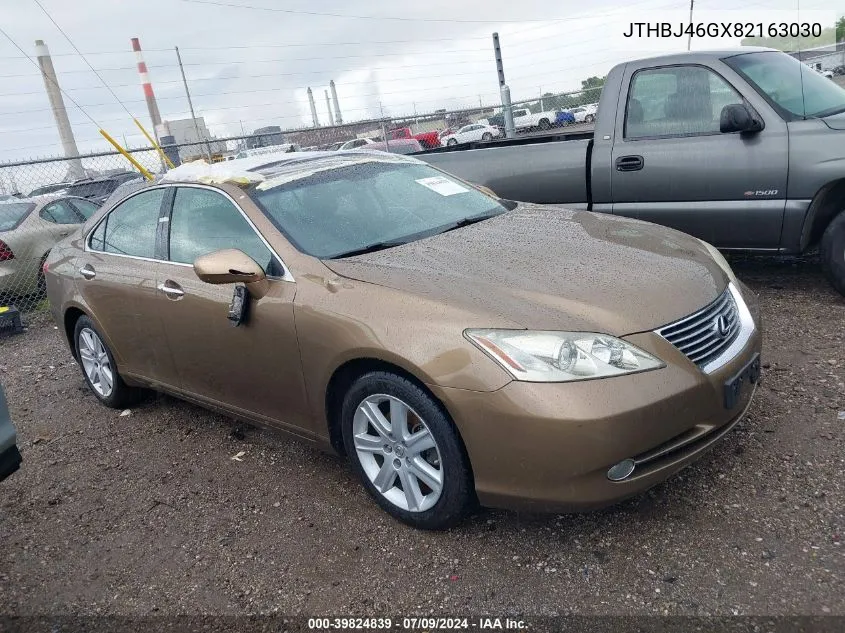 JTHBJ46GX82163030 2008 Lexus Es 350