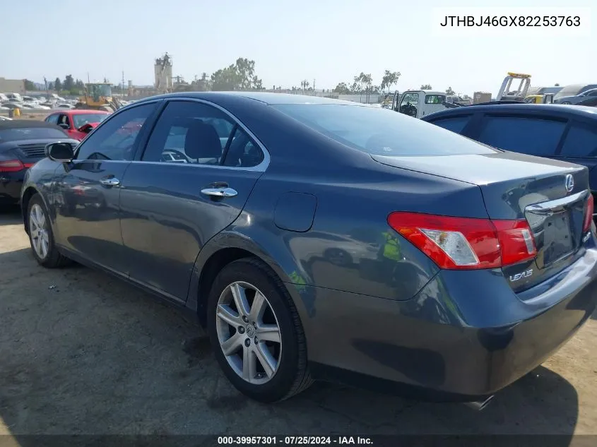 JTHBJ46GX82253763 2008 Lexus Es 350