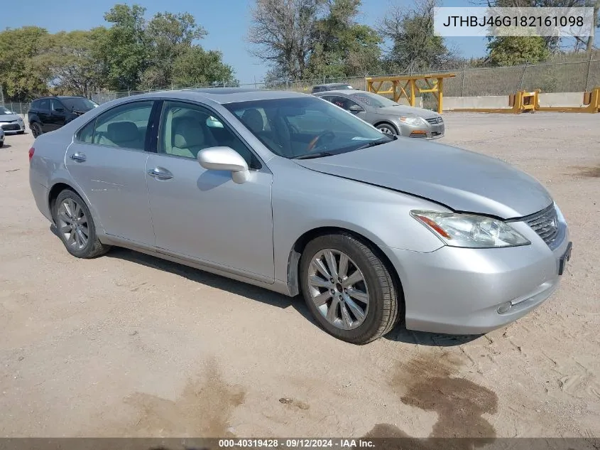 JTHBJ46G182161098 2008 Lexus Es 350 350