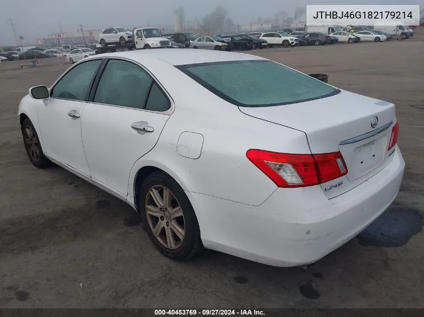 JTHBJ46G182179214 2008 Lexus Es 350