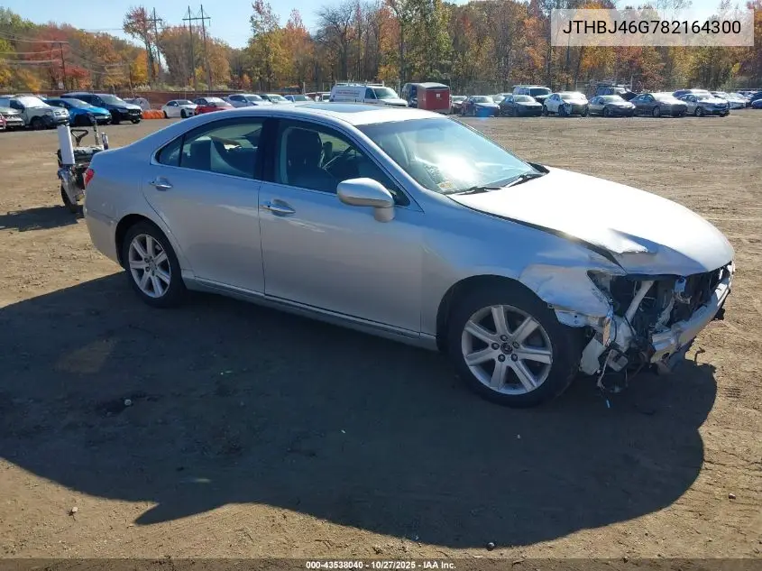 JTHBJ46G782164300 2008 Lexus Es 350