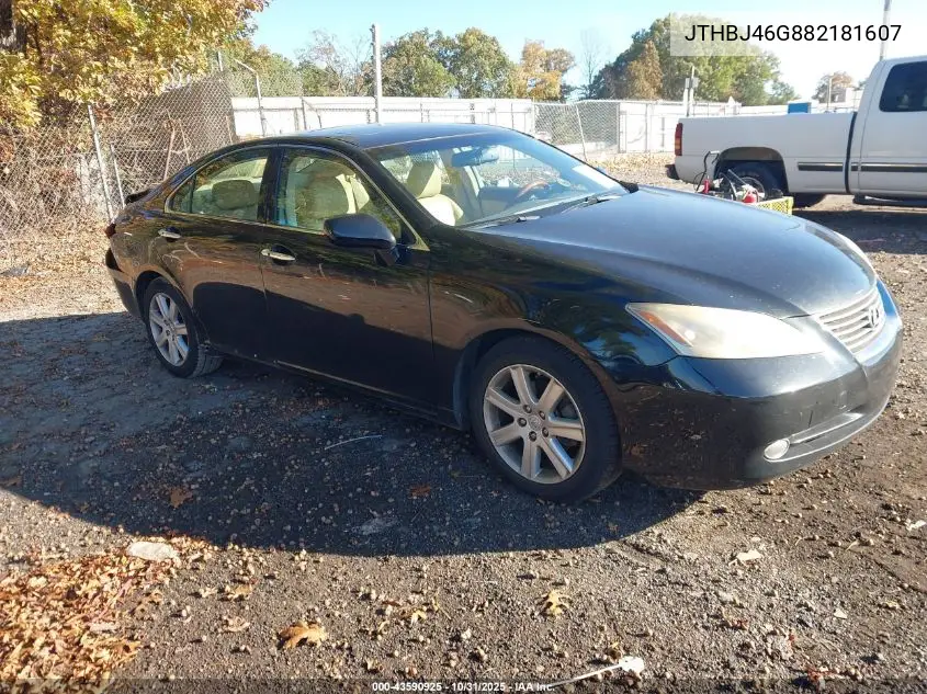JTHBJ46G882181607 2008 Lexus Es 350