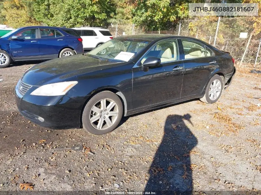 JTHBJ46G882181607 2008 Lexus Es 350