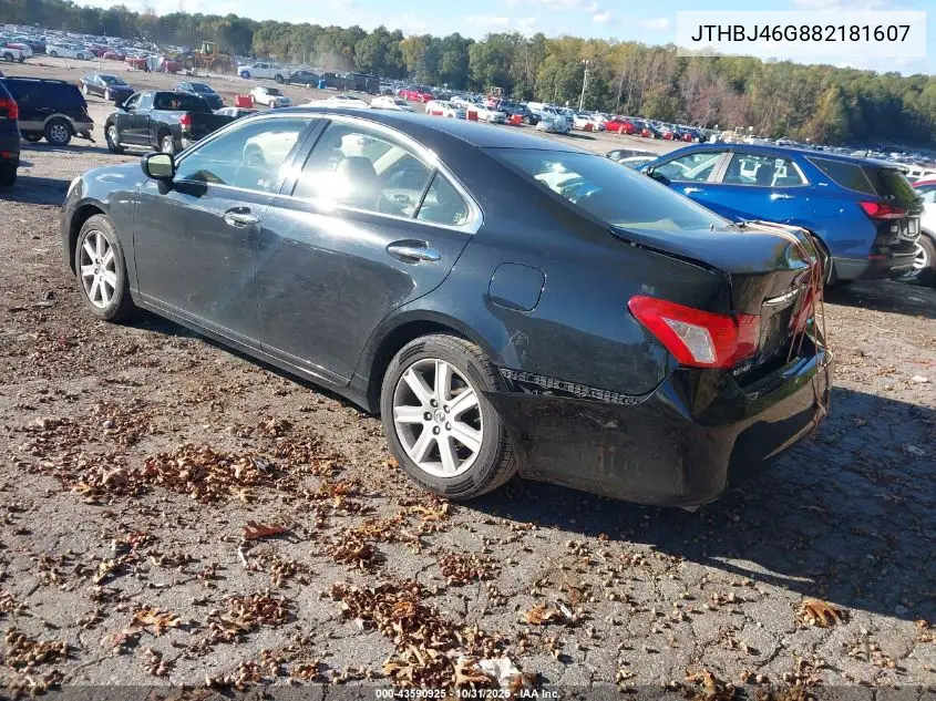 JTHBJ46G882181607 2008 Lexus Es 350