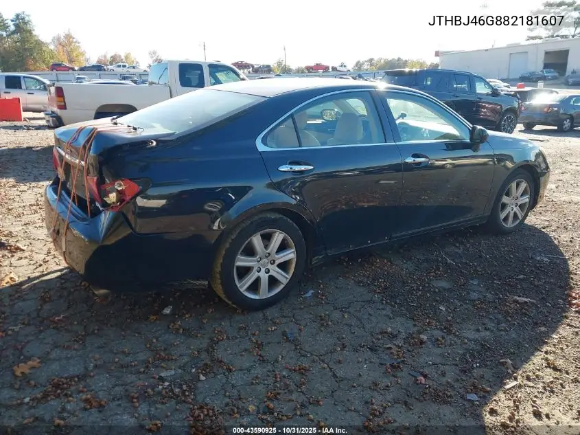 JTHBJ46G882181607 2008 Lexus Es 350