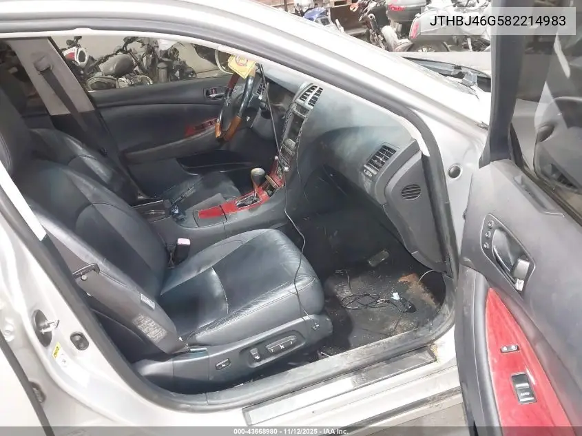 JTHBJ46G582214983 2008 Lexus Es 350