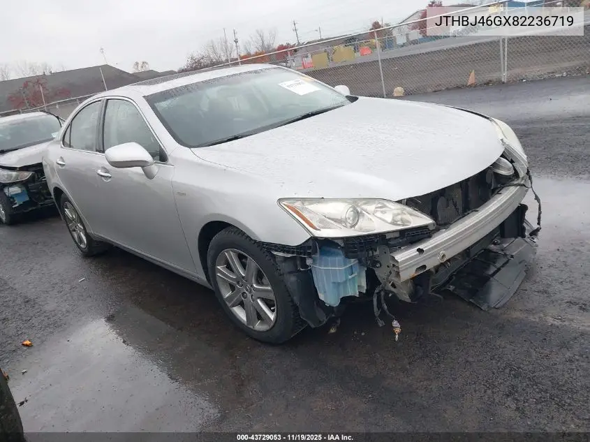 JTHBJ46GX82236719 2008 Lexus Es 350