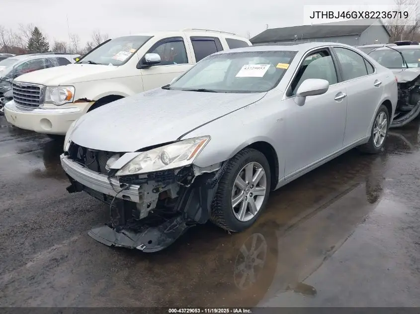 JTHBJ46GX82236719 2008 Lexus Es 350
