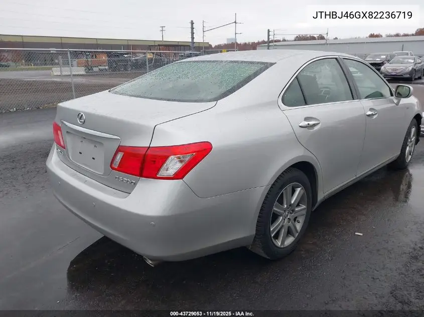 JTHBJ46GX82236719 2008 Lexus Es 350