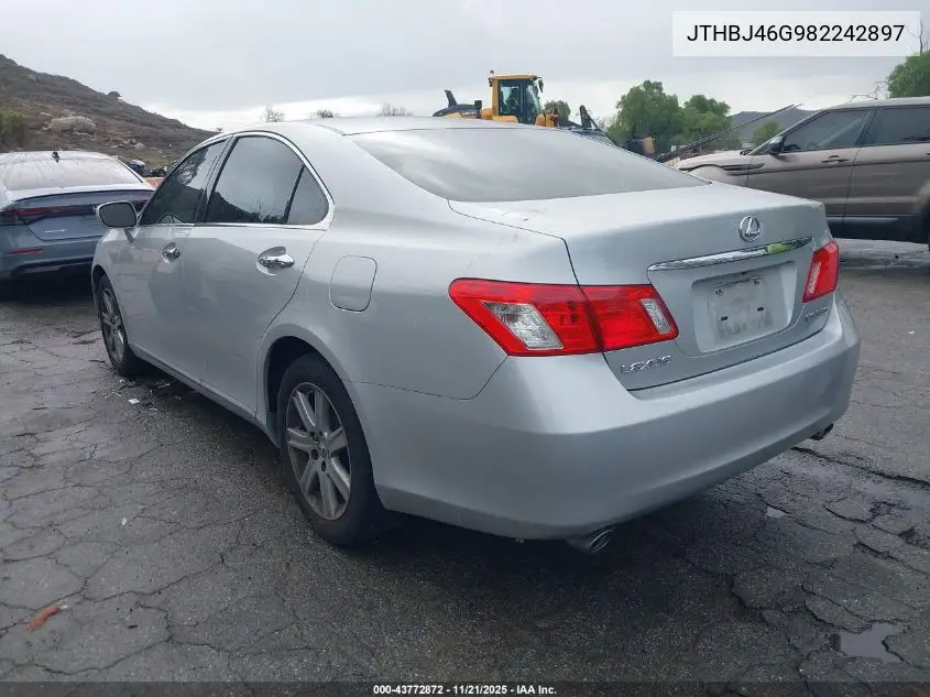 JTHBJ46G982242897 2008 Lexus Es 350