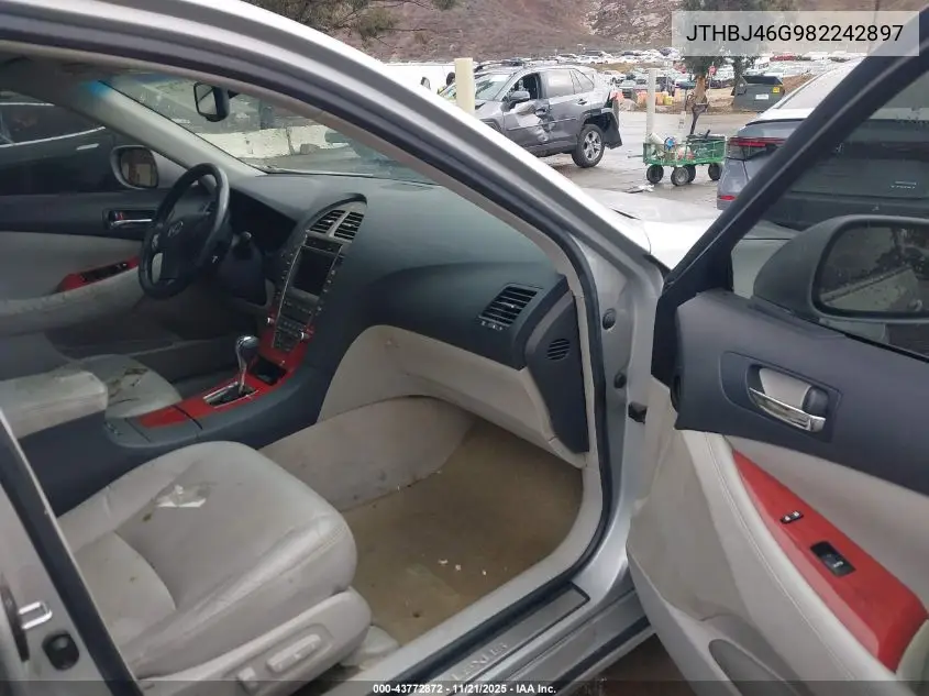 JTHBJ46G982242897 2008 Lexus Es 350