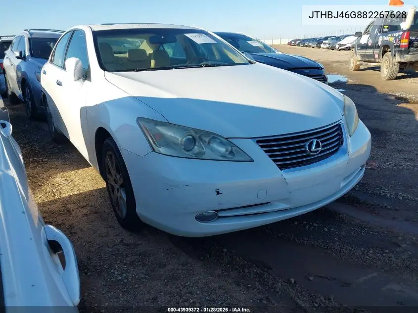 JTHBJ46G882267628 2008 Lexus Es 350