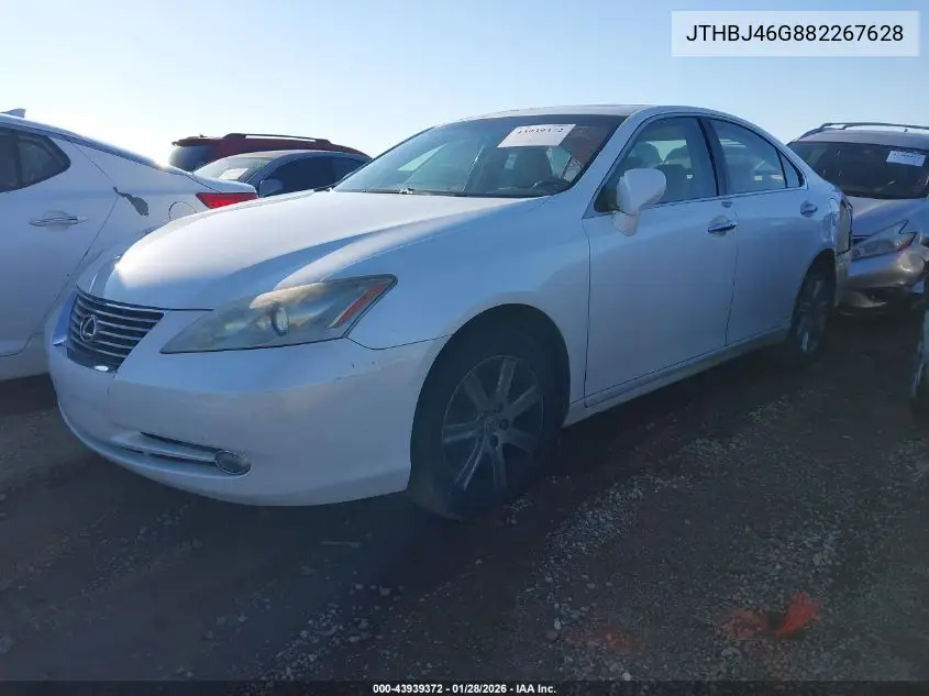 JTHBJ46G882267628 2008 Lexus Es 350