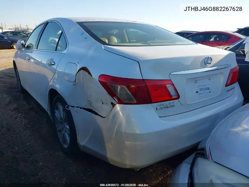 JTHBJ46G882267628 2008 Lexus Es 350