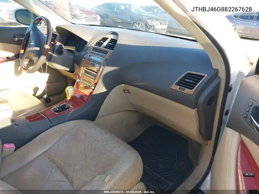 JTHBJ46G882267628 2008 Lexus Es 350