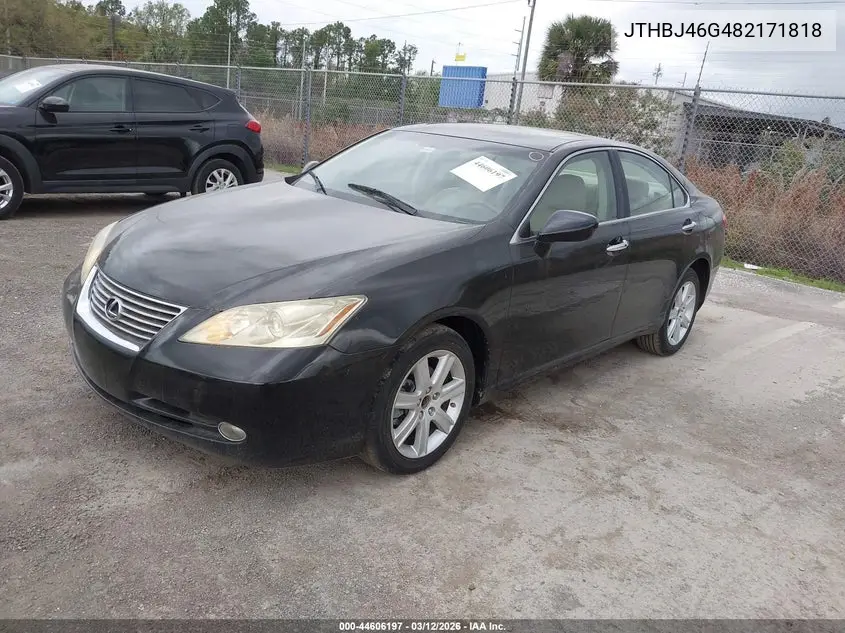 JTHBJ46G482171818 2008 Lexus Es 350
