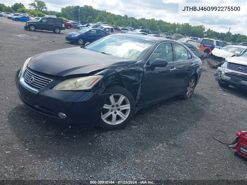 JTHBJ46G992275500 2009 Lexus Es 350