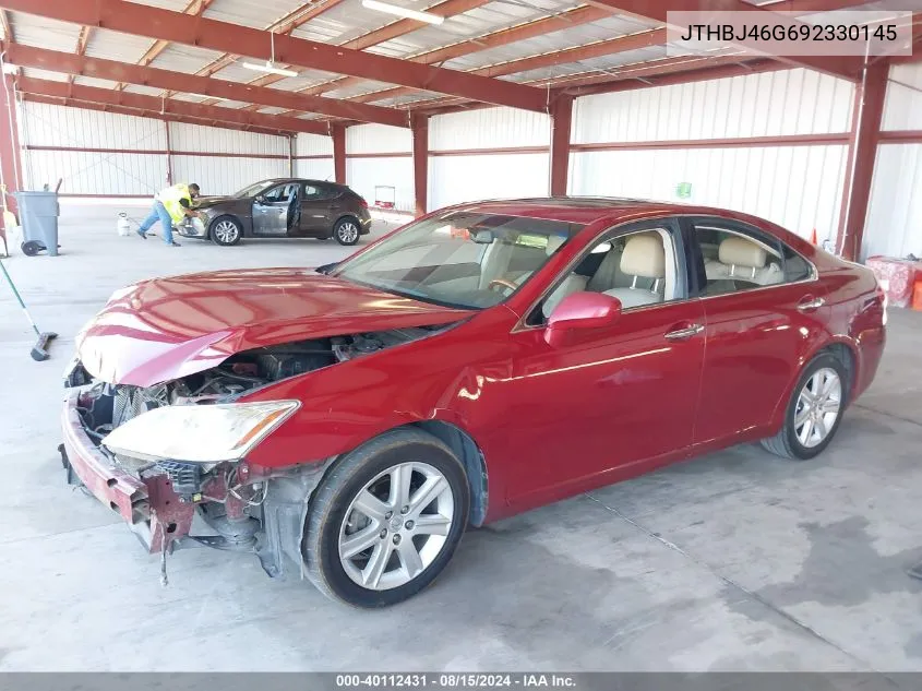 JTHBJ46G692330145 2009 Lexus Es 350