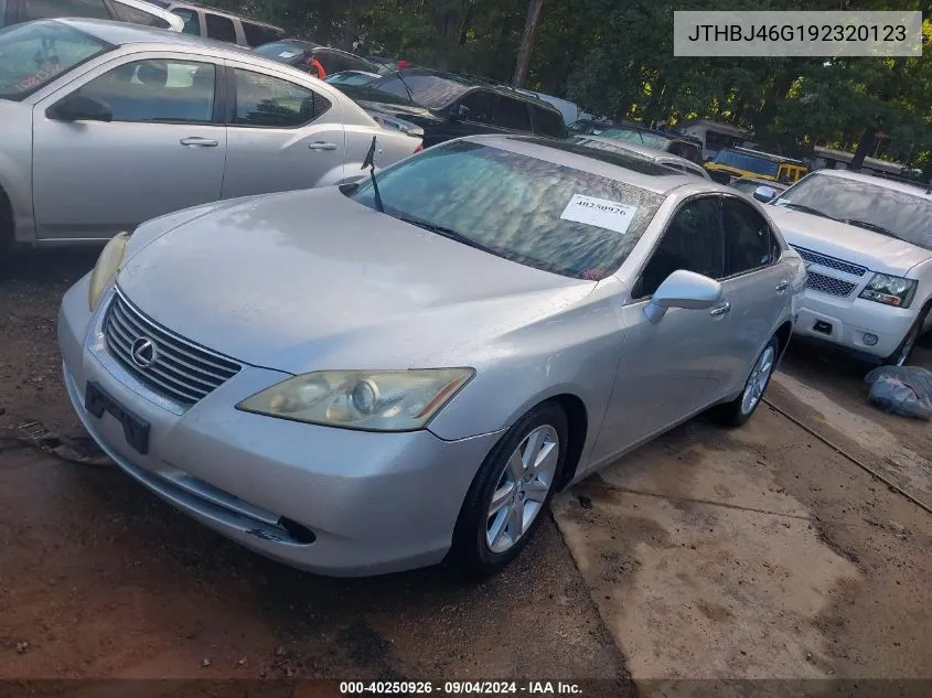 JTHBJ46G192320123 2009 Lexus Es 350