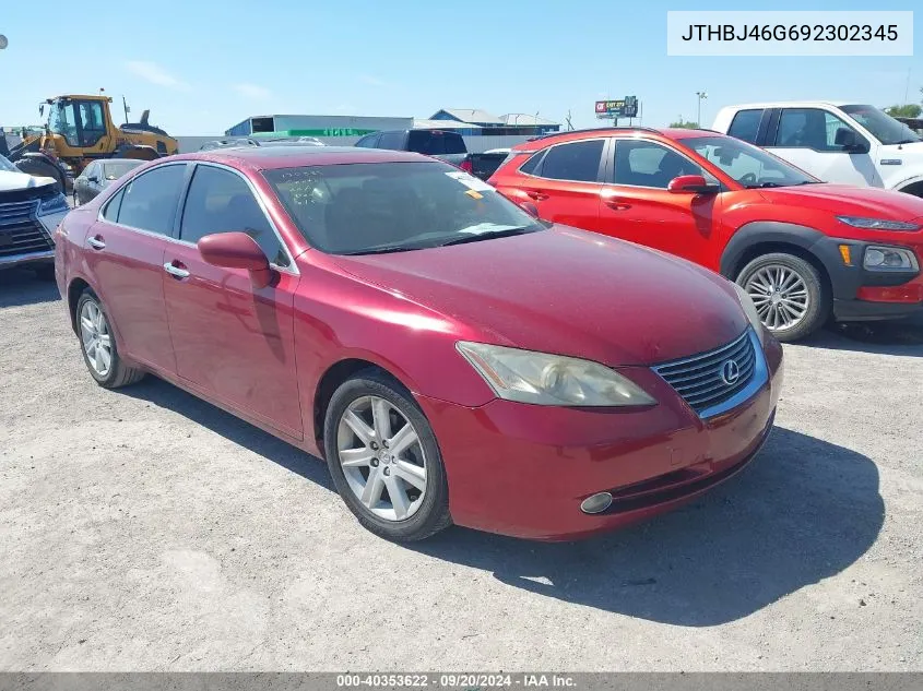 JTHBJ46G692302345 2009 Lexus Es 350