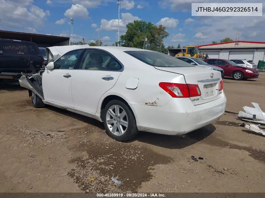 JTHBJ46G292326514 2009 Lexus Es 350