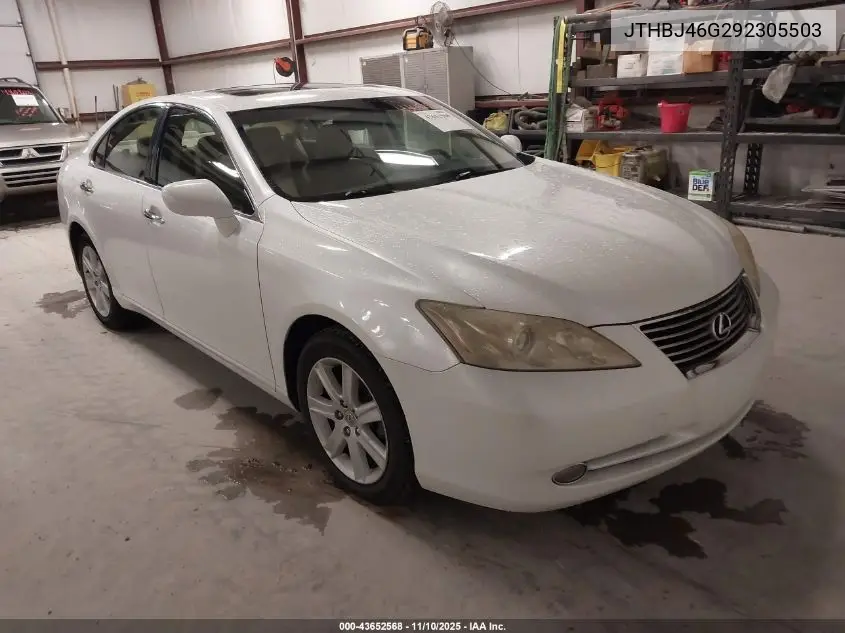 JTHBJ46G292305503 2009 Lexus Es 350