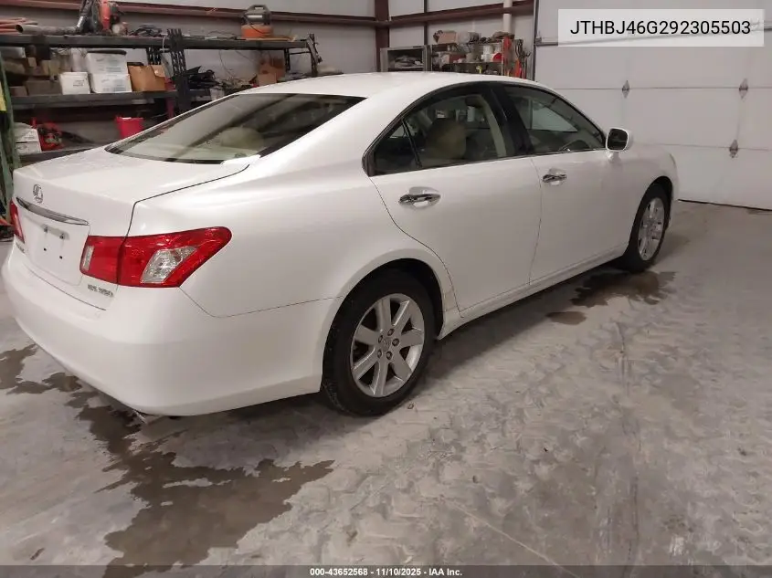 JTHBJ46G292305503 2009 Lexus Es 350