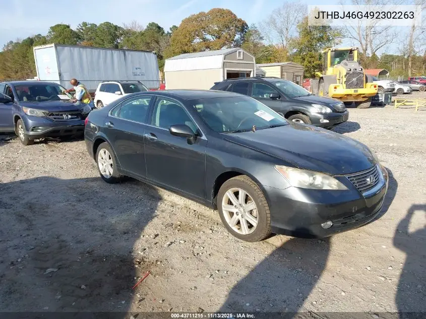JTHBJ46G492302263 2009 Lexus Es 350
