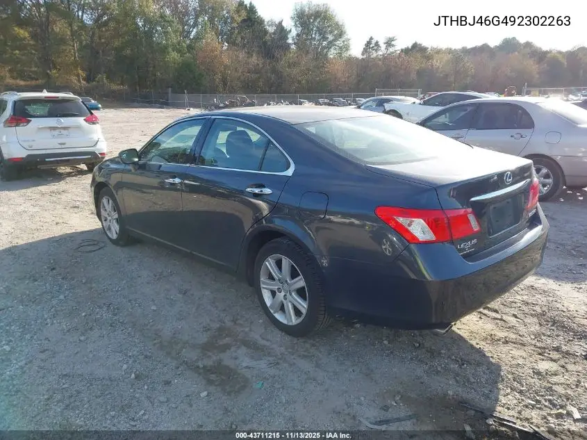 JTHBJ46G492302263 2009 Lexus Es 350
