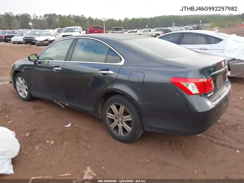 JTHBJ46G992297982 2009 Lexus Es 350