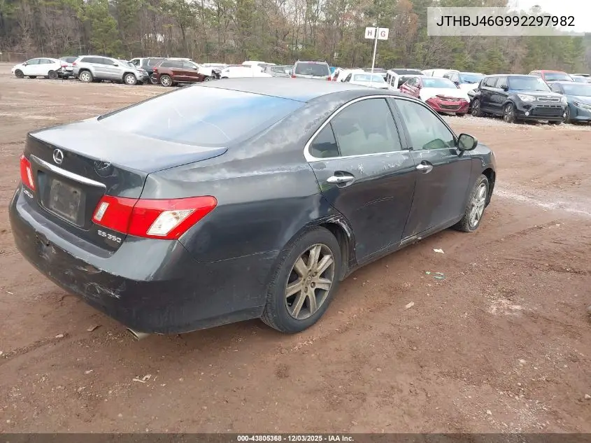 JTHBJ46G992297982 2009 Lexus Es 350