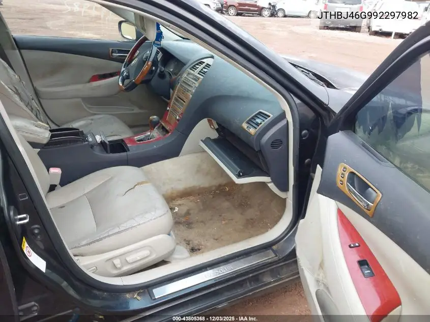 JTHBJ46G992297982 2009 Lexus Es 350