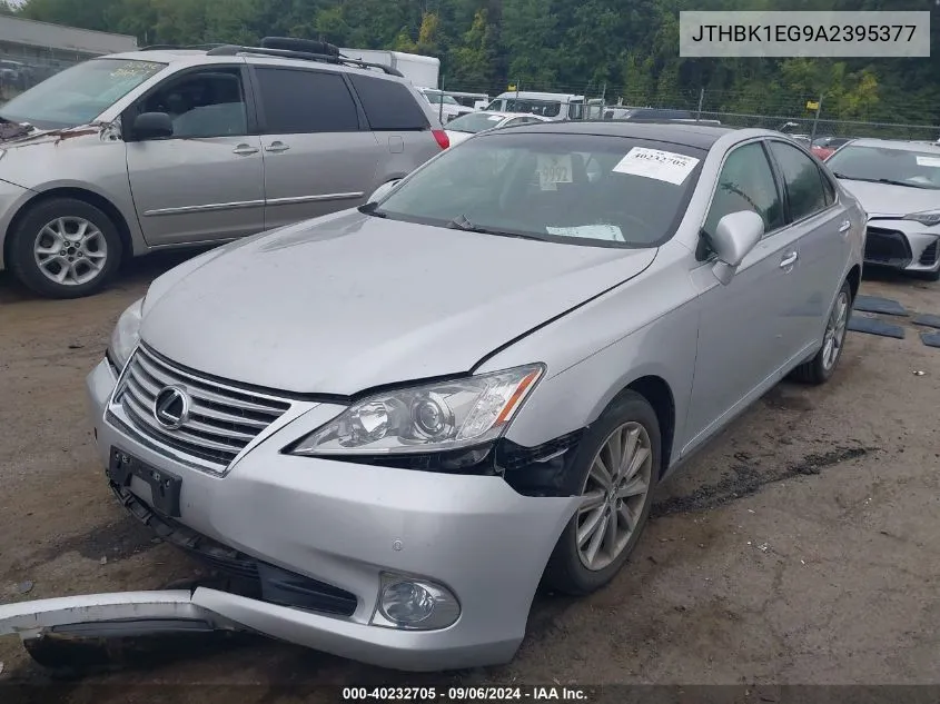 JTHBK1EG9A2395377 2010 Lexus Es 350