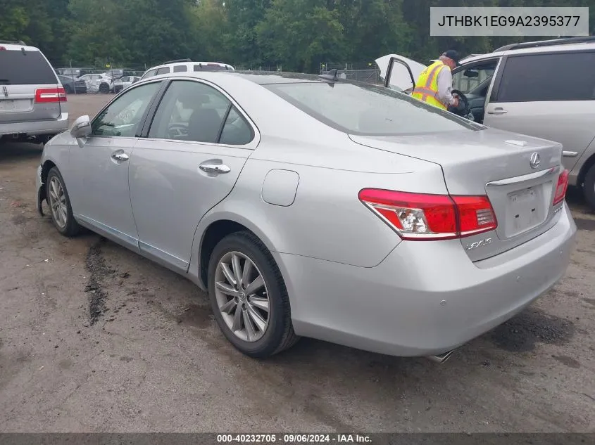 JTHBK1EG9A2395377 2010 Lexus Es 350