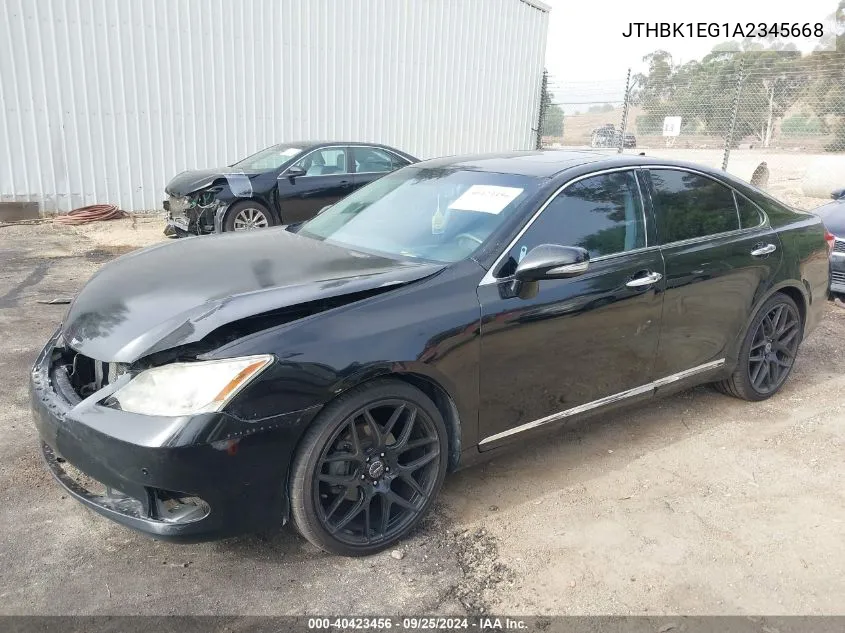 JTHBK1EG1A2345668 2010 Lexus Es 350