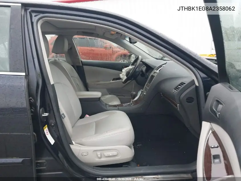 JTHBK1EG8A2358062 2010 Lexus Es 350