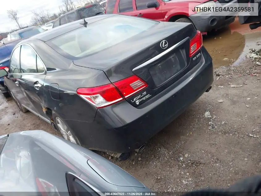 JTHBK1EG4A2359581 2010 Lexus Es 350