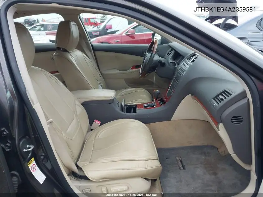 JTHBK1EG4A2359581 2010 Lexus Es 350