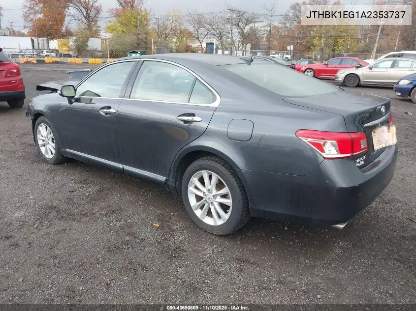 JTHBK1EG1A2353737 2010 Lexus Es 350