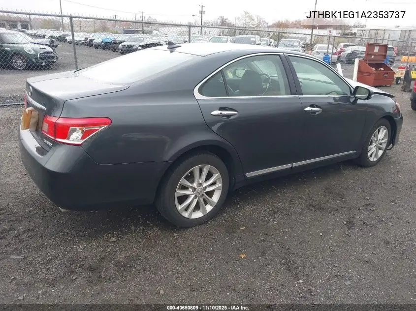 JTHBK1EG1A2353737 2010 Lexus Es 350