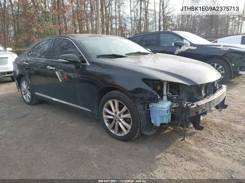 JTHBK1EG9A2375713 2010 Lexus Es 350