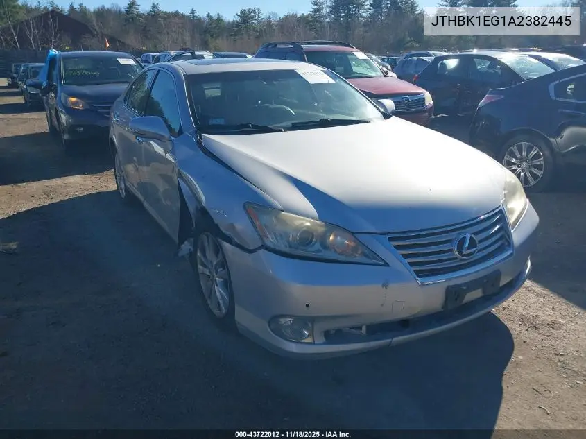 JTHBK1EG1A2382445 2010 Lexus Es 350