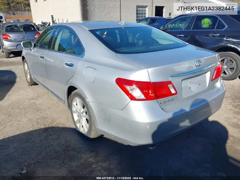 JTHBK1EG1A2382445 2010 Lexus Es 350